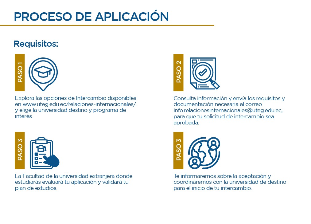 PROCESO INTERCAMBIO AL EXTRANJERO - uteg